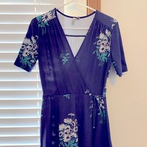 ASOS faux wrap mini dress